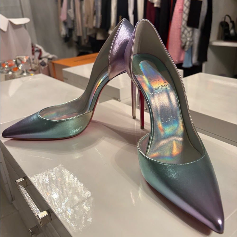 Christian Louboutin Mirrored Heels 👠